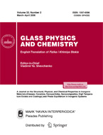 Glass Physics and Chemistry